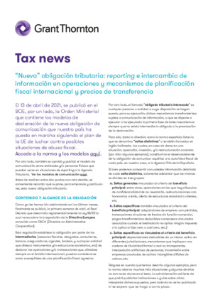 Tax News