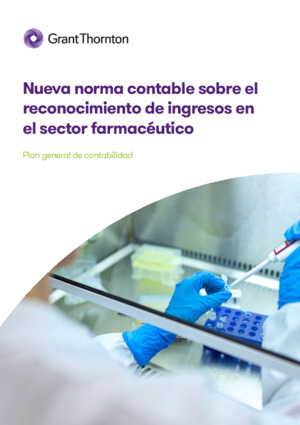 Nueva norma contable sobre el reconocimiento de ingresos en el sector farmacéutico