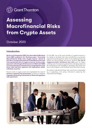 Assessing Macrofinancial Risks from Crypto Assets