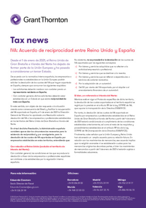 Tax news