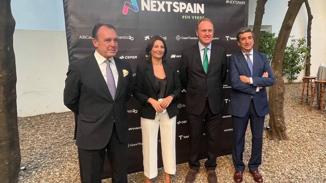 Ernesto Sanguino, Vanessa Villegas, Ramón Galcerán y Álvaro Rodríguez. Sevilla, 20 de septiembre 2022