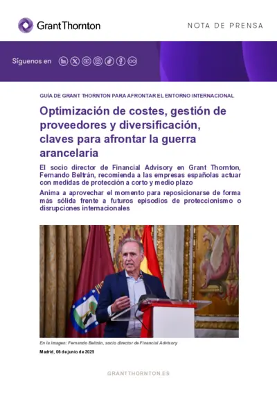Claves para afrontar la guerra arancelaria