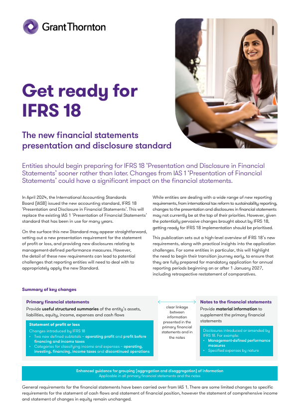 Download Get ready for IFRS 18