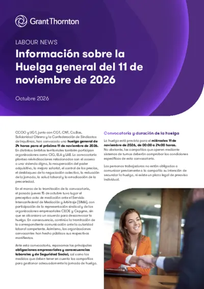Huelga del 11 de noviembre de 2026
