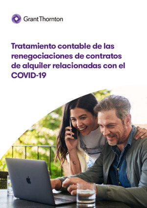 Tratamiento contable de las renegociaciones de contratos de alquiler relacionadas con el COVID-19