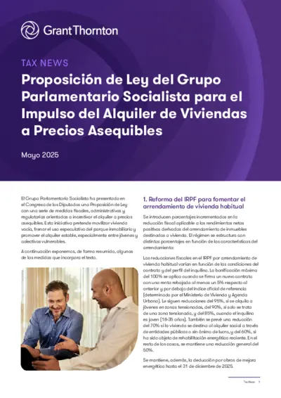 Ley de Alquiler de Viviendas a Precios Asequibles