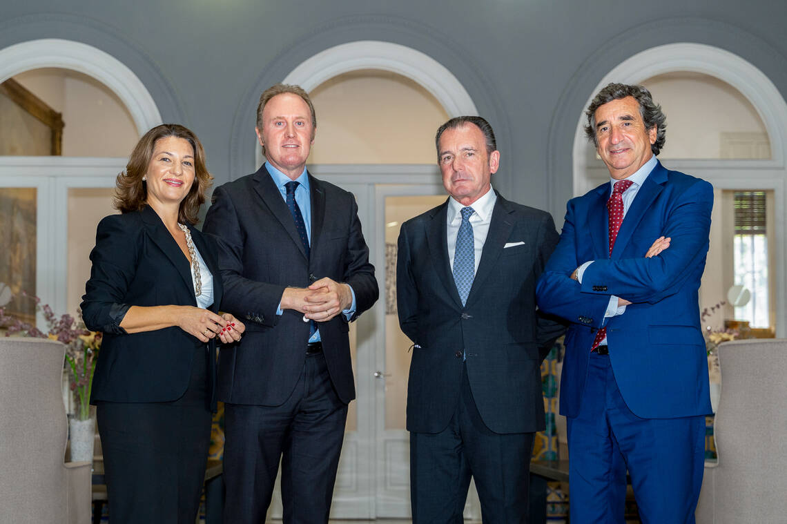 Vanessa Villegas, Ramón Galcerán, Ernesto Sanguino y Álvaro Rodríguez. Sevilla, 14 de septiembre 2022