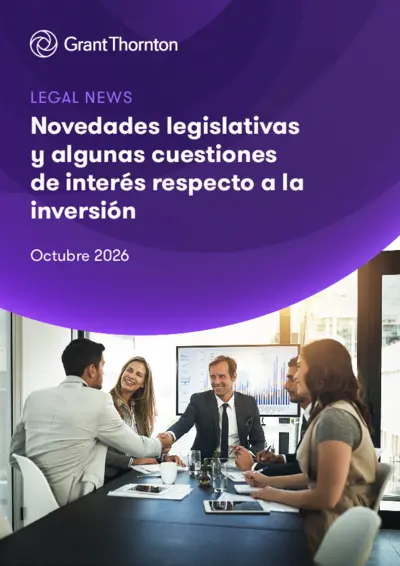 Novedades legislativas
