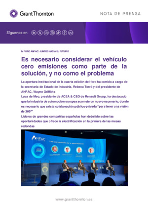 Es necesario considerar el vehículo cero emisiones como parte de la solución, y no como el problema