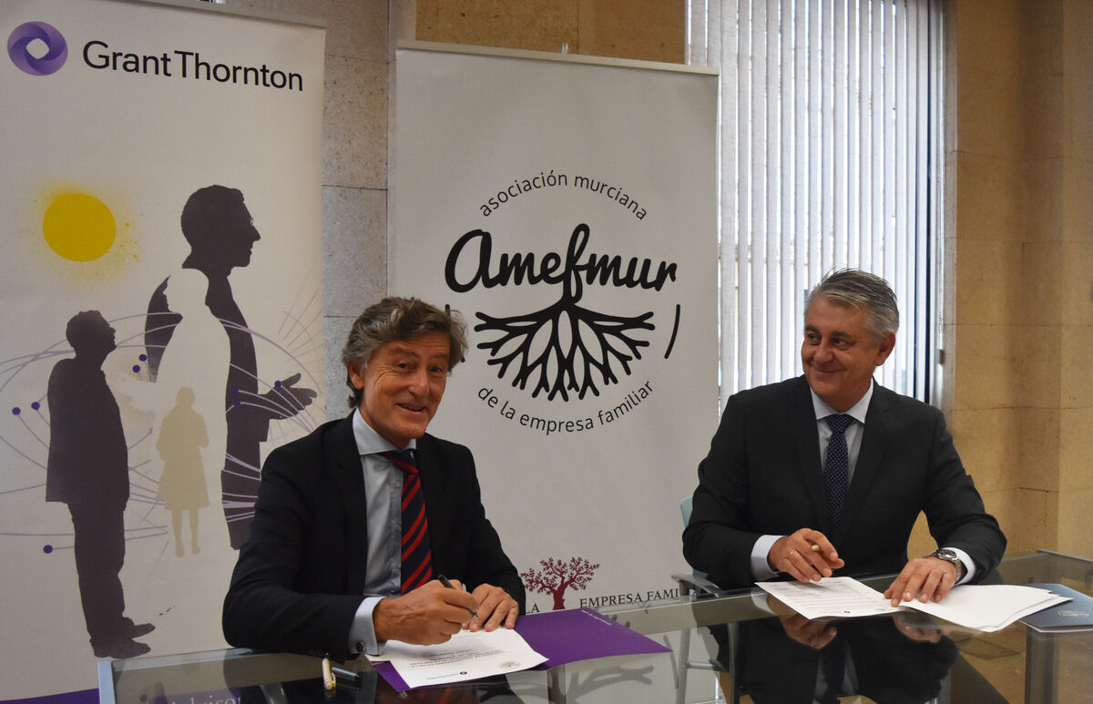 Grant Thornton y Amefmur continuarán asesorando a las empresas familiares de Murcia