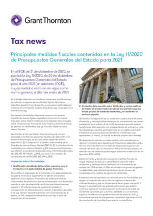 Tax news