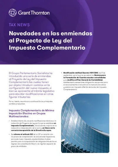 Ley del Impuesto Complementario