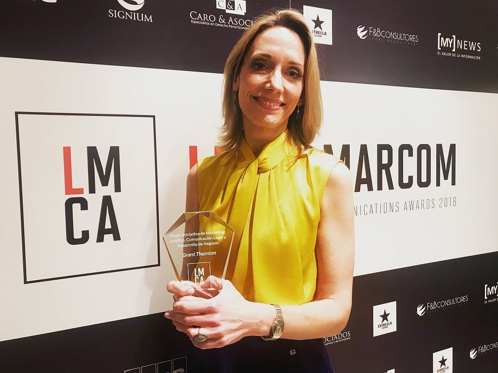 Grant Thornton, galardonado en los Premios Legal Marcom 2018